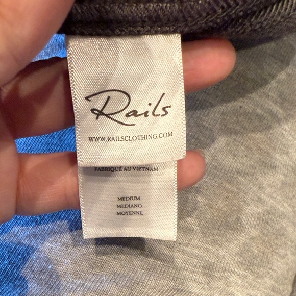 Rails Olive Green and Dark Gray Checkered Shirt - Picture 4 of 4